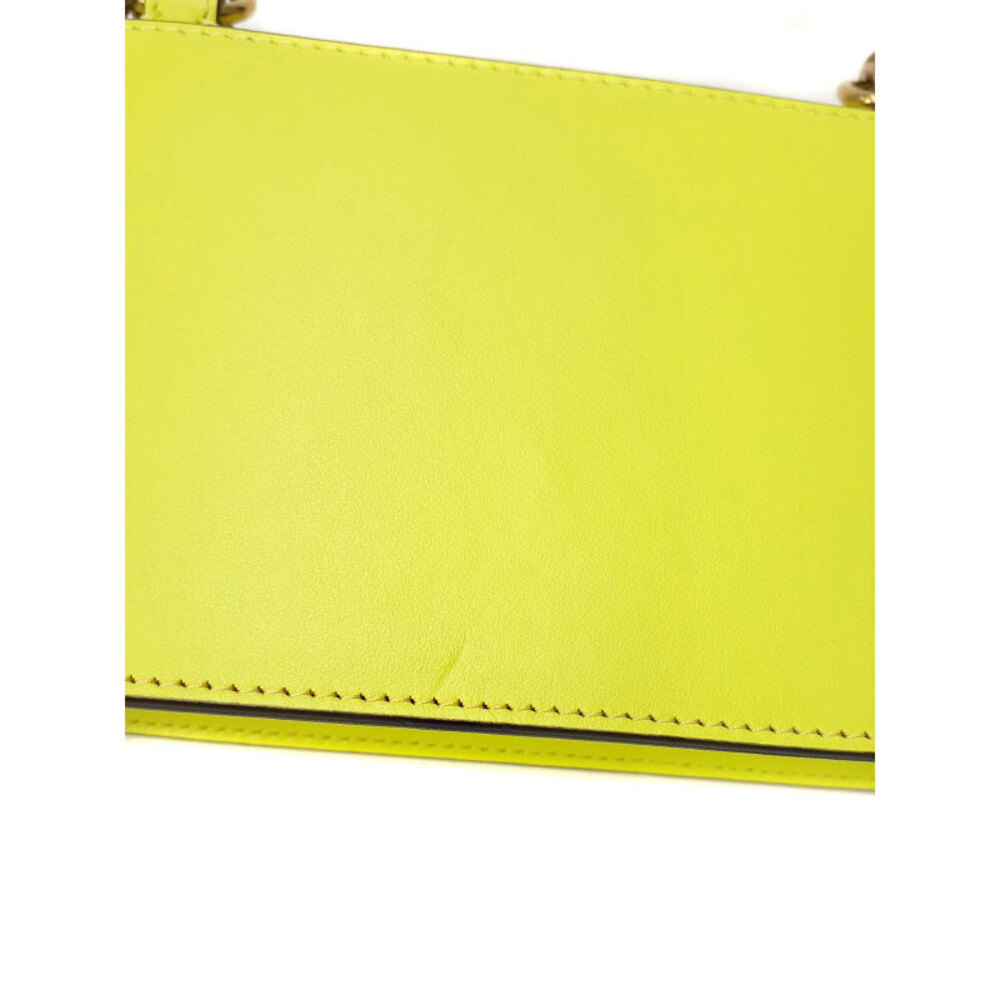 Christian Louboutin Elisa Calf Paris bag neon yellow - Picture 5 of 9